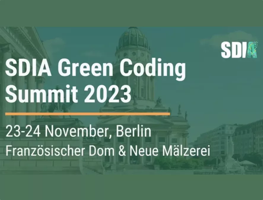 SDIA Green Coding Summit 2023