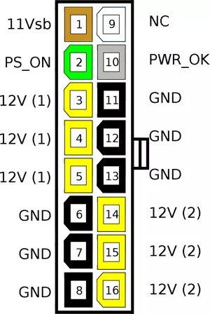 fujitsu esprimo p956 ATX pinout