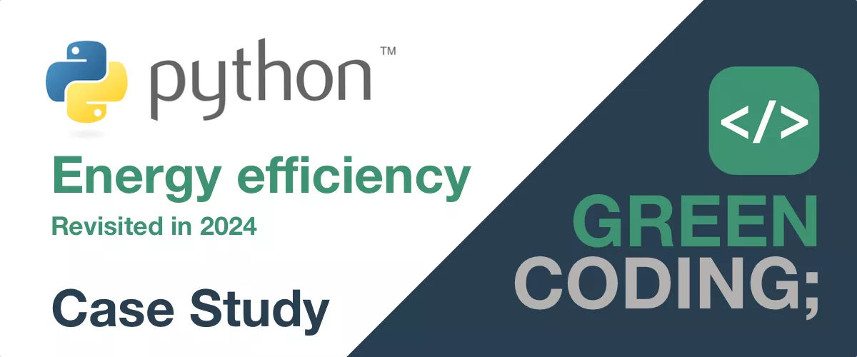 Energy Efficiency of programming languages - Revisiting Python in 2024 ...